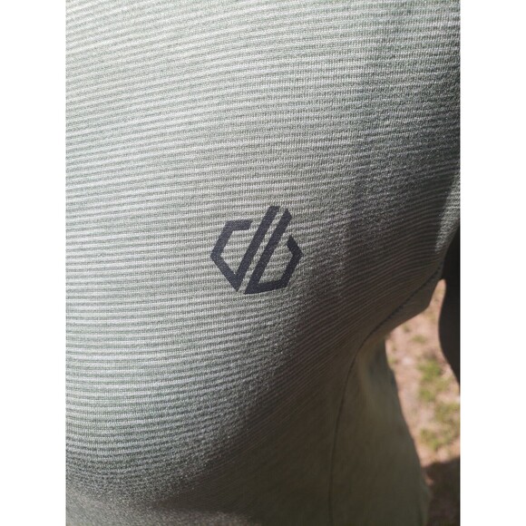 Dare 2B Womens Green Polyester Pullover T-Shirt Size 8 Med Crew Neck Zip Running - Picture 5 of 16